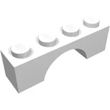 10x LEGO® Part 3659 - Arch 1 x 4