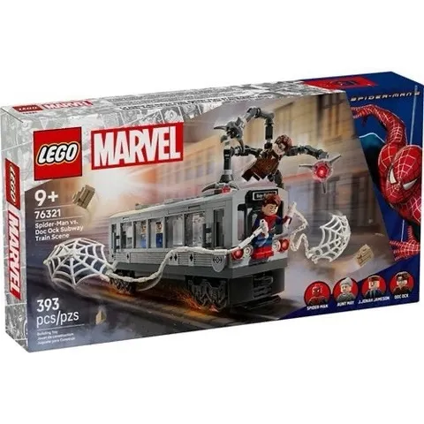 NEW LEGO 76321 Marvel Spider-Man vs. Doc Ock Subway Train Scene