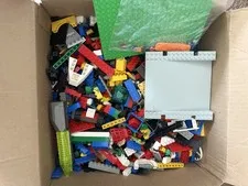 Legos Mixed Random Pieces 6 pounds with 3 Star War Lego Manuals 