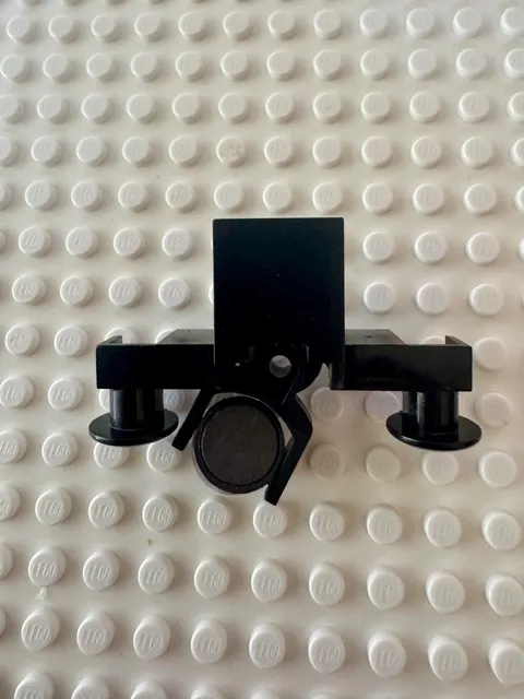 LEGO Train Buffer Beam with Black Train Coupling, Magnet (4022/2920/73092) 4022c