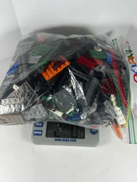 LEGO Bulk Lot 2lb+ Genuine Mixed Plates Tiles Sorted No Mega Bloks 