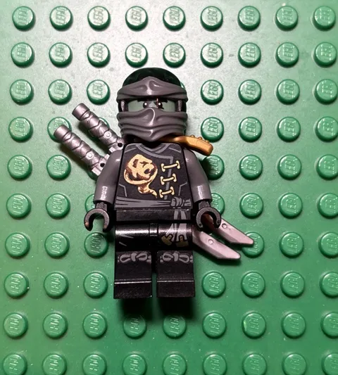 LEGO Minifigure Ninjago Skybound Ghost Cole NJO0201 70604 Sky Pirates 2016