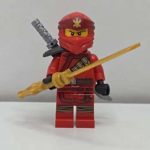 Lego Ninjago Minifigure NJO0531 Kai Secrets of the Forbidden Spinjitzu Pristine