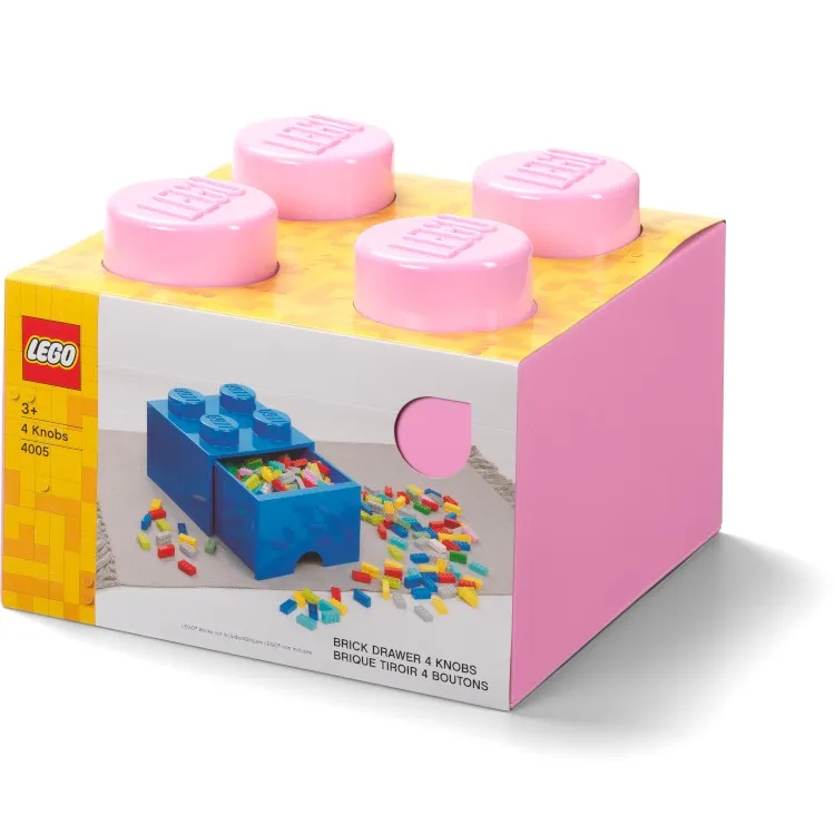 LEGO Storage Products: 40051738 4-Stud Brick Drawer Light Purple NEW