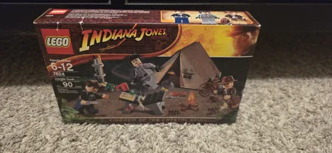 Lego 7624 -New- Indiana Jones Jungle Duel. Some Shelf Wear