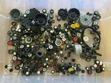 LEGO Technic MIX BULK Wheels and Tires 1LB 5 oz #65