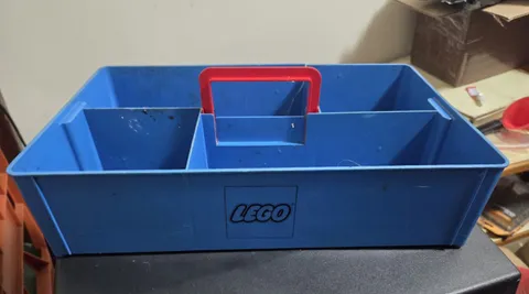 LEGO Storage Box. Cracked.