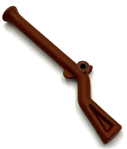 Lego New Reddish Brown Minifigure Weapon Gun Flintlock Musket Imperial Piece