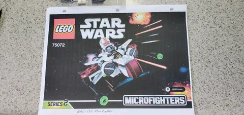 LEGO Star Wars: Arc-170 Starfighter Microfighter (75072) Complete