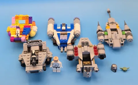 LEGO Star Wars Microfighters Lot 75126 75321 75363 75391 PLUS Rainbow Builds 