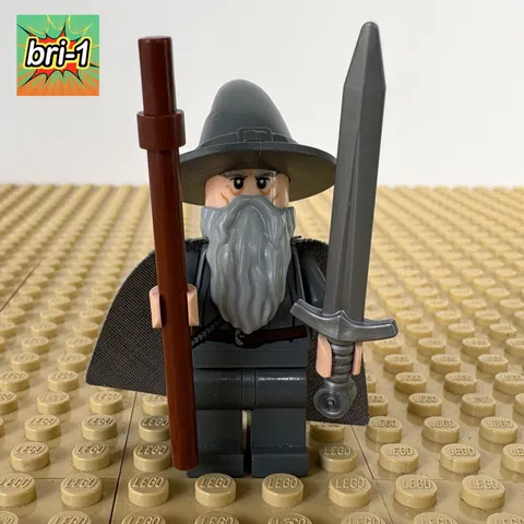 LEGO, Lord of Rings, Hobbit: Gandalf, STAFF, SWORD, lor001, 79010, BATTLE, 2012