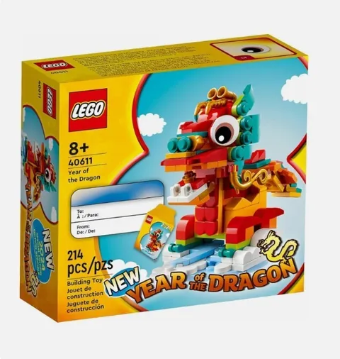 LEGO Seasonal Chinese New Year 40611 Year of the Dragon 2024 Sealed Set