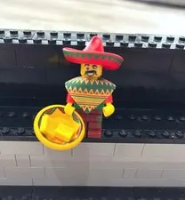 LEGO Taco Tuesday guy Sombrero minifigure LEGO Movie collectible