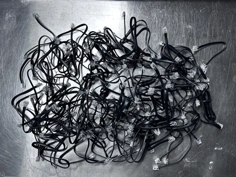 Large Lot LEGO Mindstorms EV3 NXT RJ12 Connector Cables Mixed Lengths