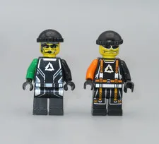 LEGO Alpha Team Diamond Flex Mission deep freeze  minifigure