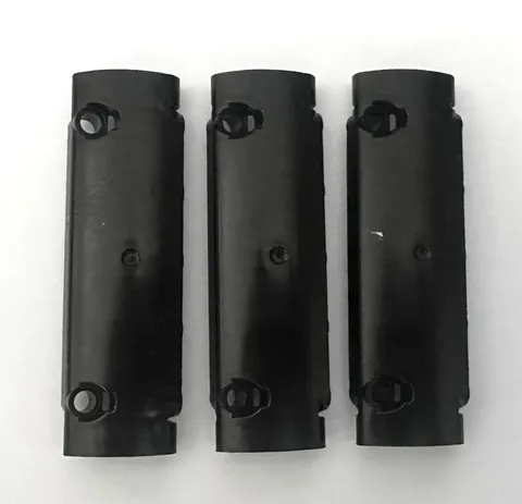 LEGO Technic Panel Curved 11 x 3 with 2 Pin Holes 62531 - BLACK - 3 parts