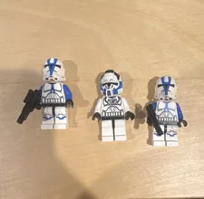 LEGO Star Wars 501st Clone Trooper Minifigures  sw0445 and sw0439- Lot of 3