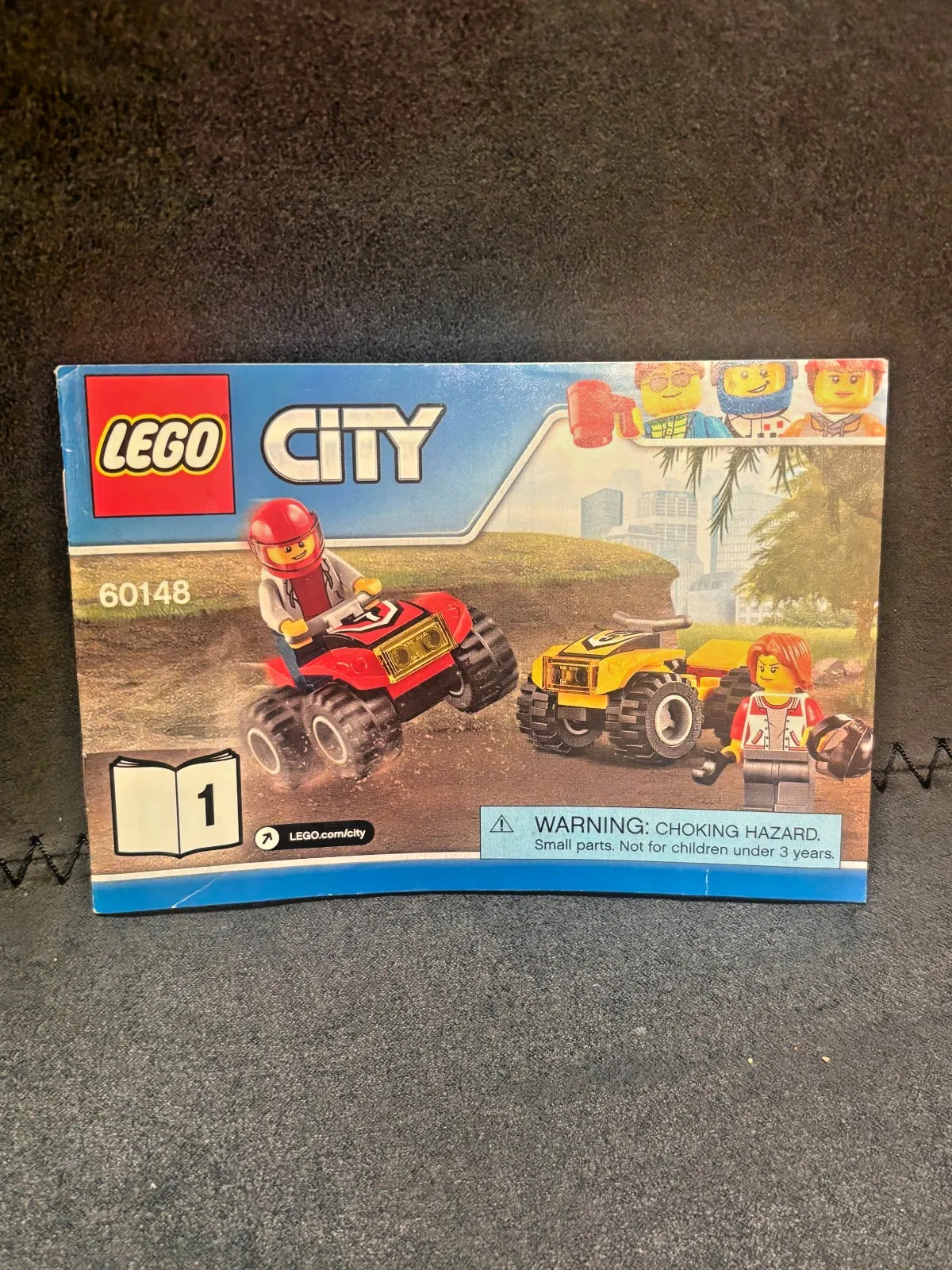 LEGO CITY 60158 Instruction Manual ONLY - CARGO HELICOPTOR