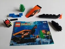 LEGO 6135 Aquazone Spy Shark incomplete w/ instructions