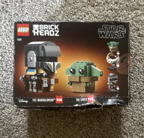 LEGO BrickHeadz Star Wars 75317 The Mandalorian & The Child Set 295 pcs 10+