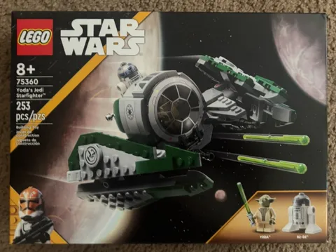 LEGO Star Wars 75360: Yoda's Jedi Starfighter – Brand New.