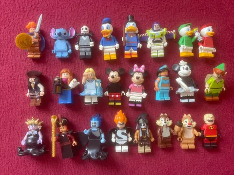 LEGO Disney CMF Minifigures Lot Of 24! Mickey,Minnie,Buzz,Stitch,Hercules,Pan🔥