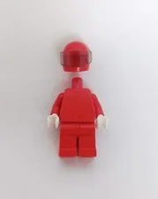 LEGO Racers rac024 Ferrari F1 Driver (No Sticker & Incomplete)