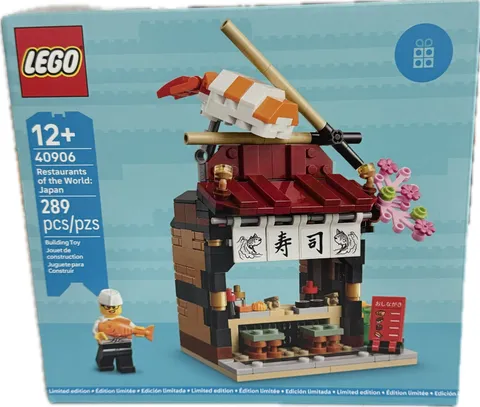 LEGO Restaurants of the World: Japan – 289-Piece Japanese Restaurant 