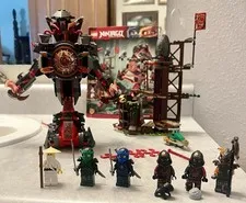 LEGO NINJAGO Dawn of Iron Doom 70626 Complete Set 715pcs w/ Manual Minifigs