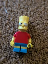 LEGO Bart Simpson Minifigure from 71006 The Simpsons House LOOSE (SIM003)