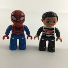 Lego Duplo Marvel Spider-Man Replacement Minifig Mini Figure Toy Prisoner Lot