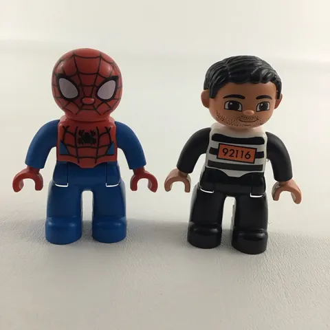 Lego Duplo Marvel Spider-Man Replacement Minifig Mini Figure Toy Prisoner Lot
