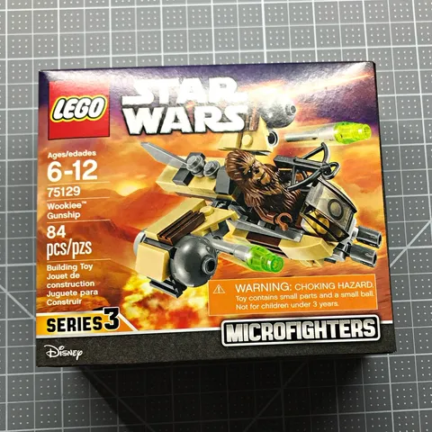 LEGO Star Wars Microfighters Wookiee Gunship 75129 Series 3 84pc Complete Box