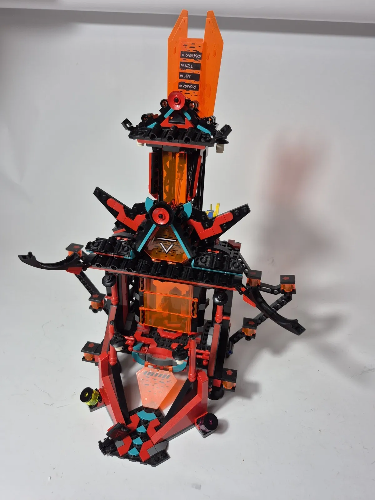 LEGO 71712 NINJAGO Empire Temple of Madness 90-95% Complete. *No Figure Or Box*