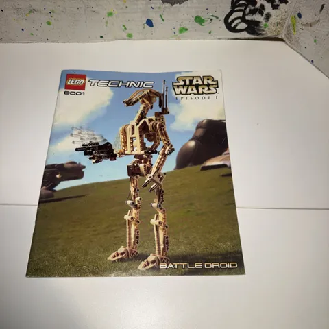 LEGO Technic Star Wars Episode 1 - Battle Droid (8001) - Instruction Manual Only