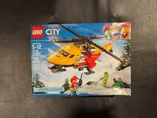 Lego City Ambulance Helicopter 60179 - 190 Piece - New Sealed