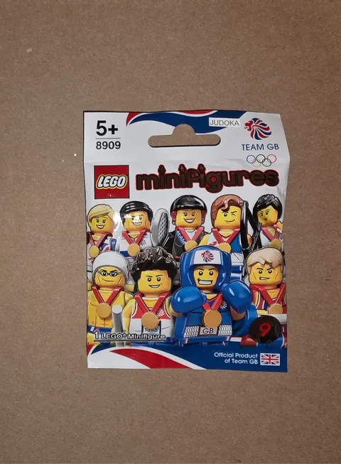 Lego Judo Fighter 2012 London Olympics Team GB Minifigure 8909 Series Sealed