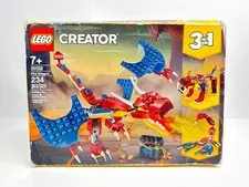 LEGO Creator 3in1 Fire Dragon 31102 Building Kit - See Photos