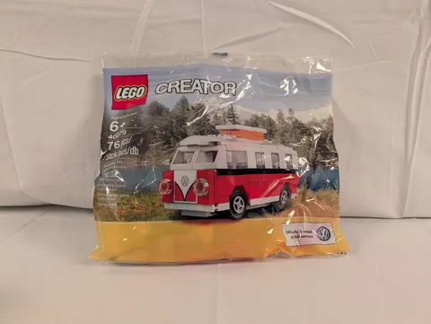 LEGO Creator Mini VW T1 Camper Van (40079) 76pcs Volkswagen Licensed Polybag