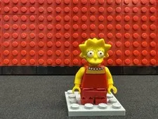 LEGO The Simpsons Lisa Simpson sim004 Minifigure The Simpsons 71006