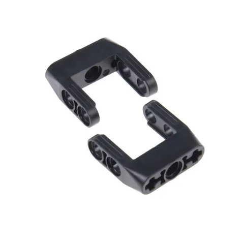 2x LEGO Technic Pin Connector Smooth Black Axle Joint 49137 87408