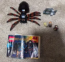 LEGO Lord of the Rings Shelob Attacks (9470) w/ Minifigures Instructions No Box