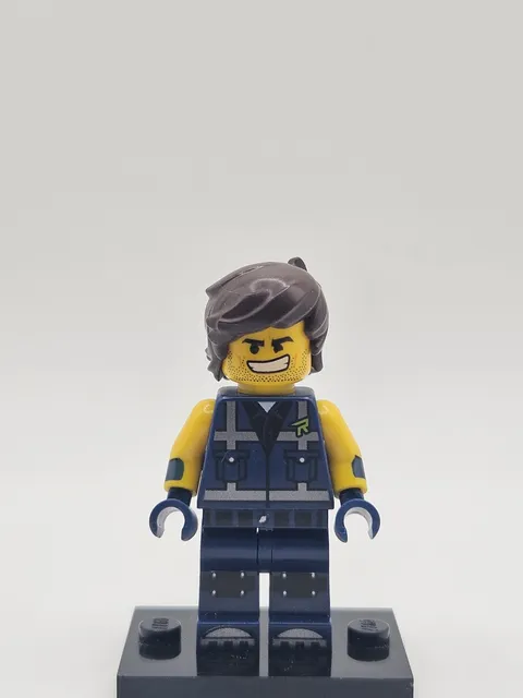 LEGO Movie 2 Rex Dangervest Minifigure w. Smile / Angry TLM112 NEW NM+ -MB