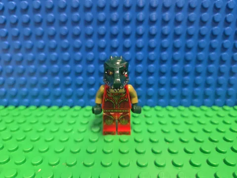 LEGO Cragger Minifigure loc103 70150 Legends Chima CMF Lot Rare Retired Vintage 