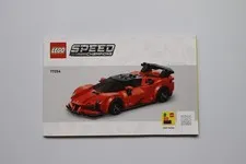 LEGO® Speed Champions 77254 Ferrari SF90 XX Stradale Sports Car Instruction Manu