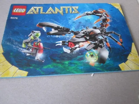 Lego Building Instructions Instruction 8076 Atlantis