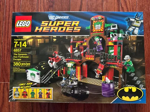NEW LEGO Super Heroes The Dynamic Duo Funhouse Escape 6857 , SEALED!
