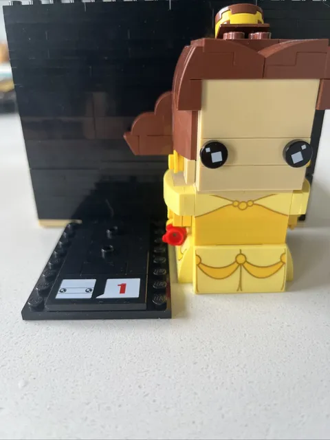 Pre-built LEGO BRICKHEADZ: Belle (41595) Without Instructions