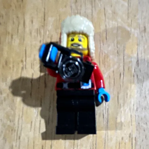LEGO City Arctic Photographer / Biologist minifigure