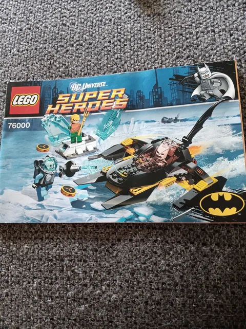 LEGO SUPER HEROES #76000 BATMAN LEGO INSTRUCTION MANUAL ONLY,,LOOK 
